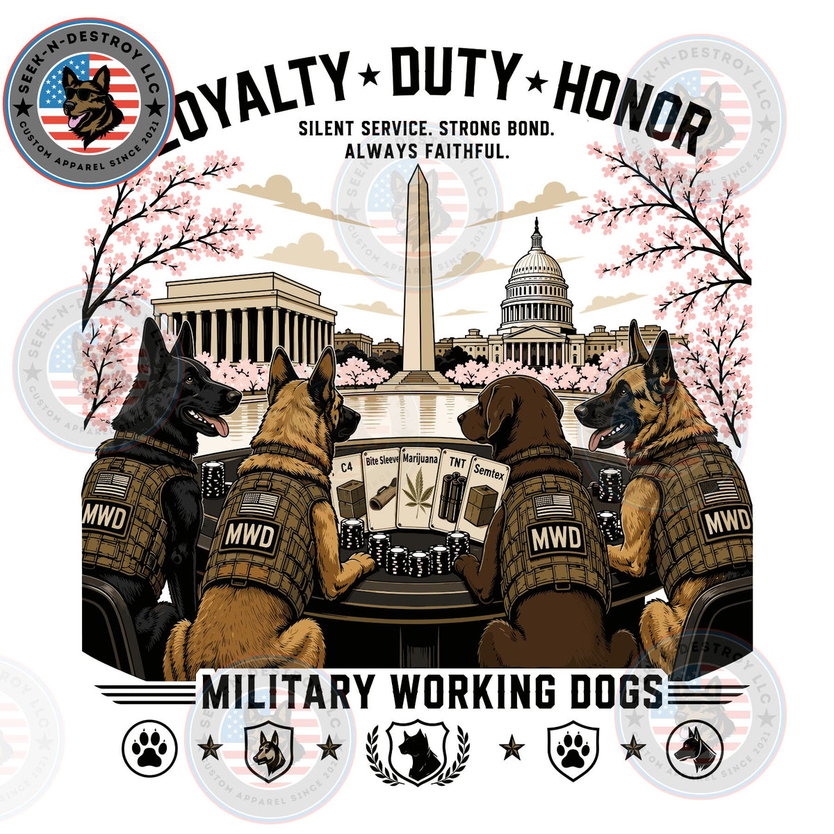 NDW Loyalty • Duty • Honor Sticker