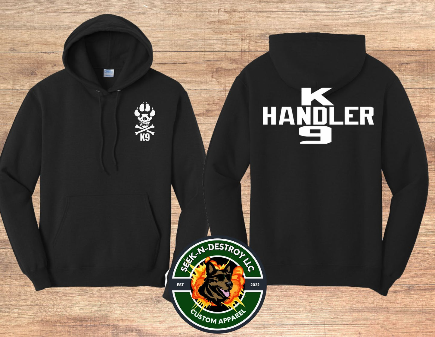 Guardians of the Night 50/50 Hoodie -K9 Handler