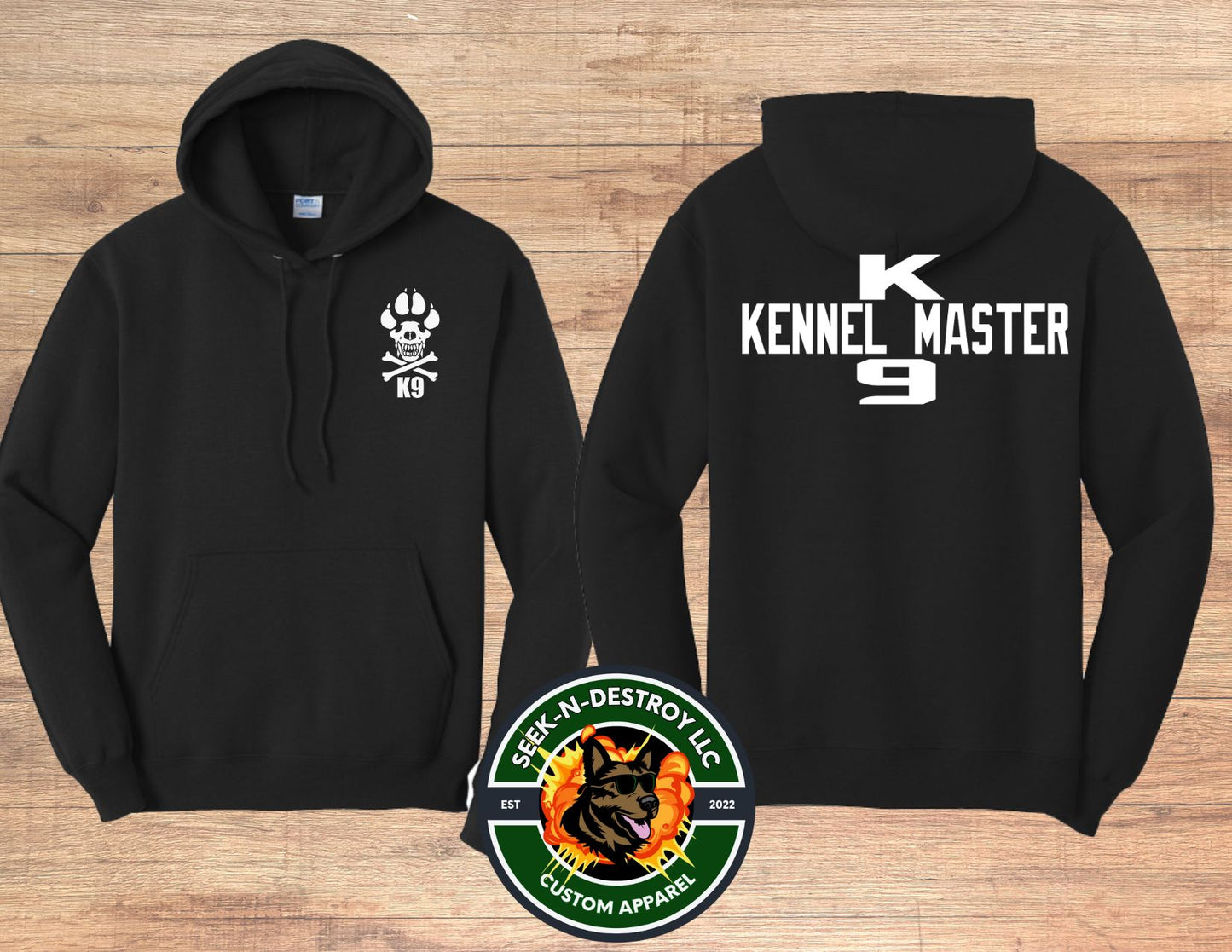 Guardians of the Night 50/50 Hoodie-K9 Kennel Master
