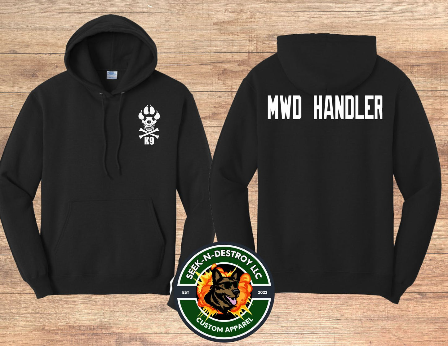 Guardians of the night 50/50 Hoodie-MWD Handler
