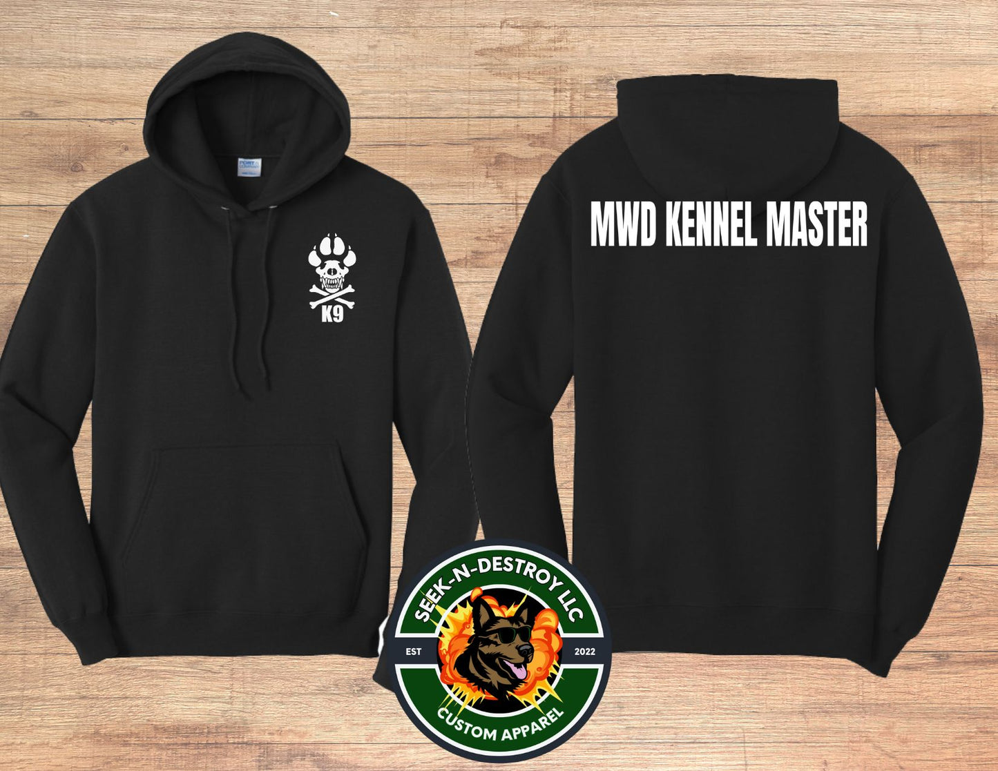 Guardians of the Night 50/50 Hoodie-MWD Kennel Master