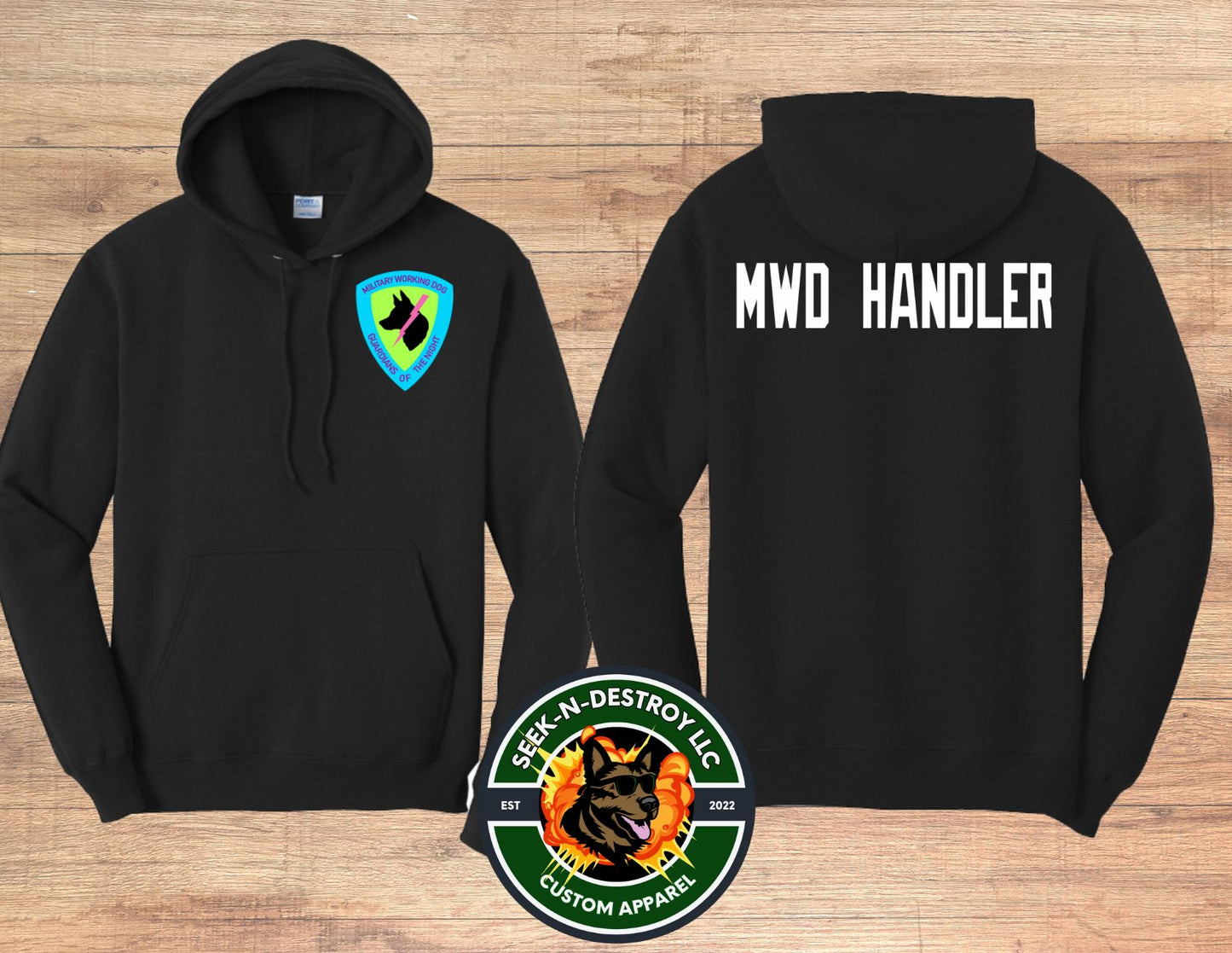 Guardians of the night 50/50 Hoodie-MWD Handler
