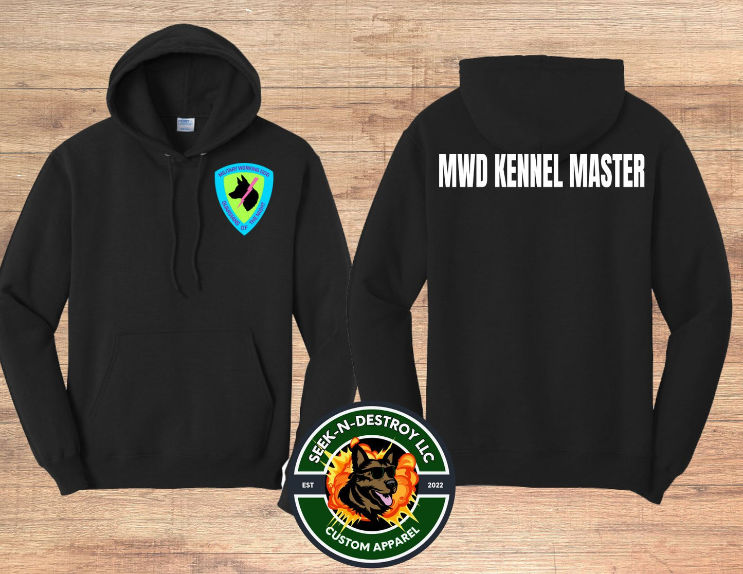 Guardians of the Night 50/50 Hoodie-MWD Kennel Master