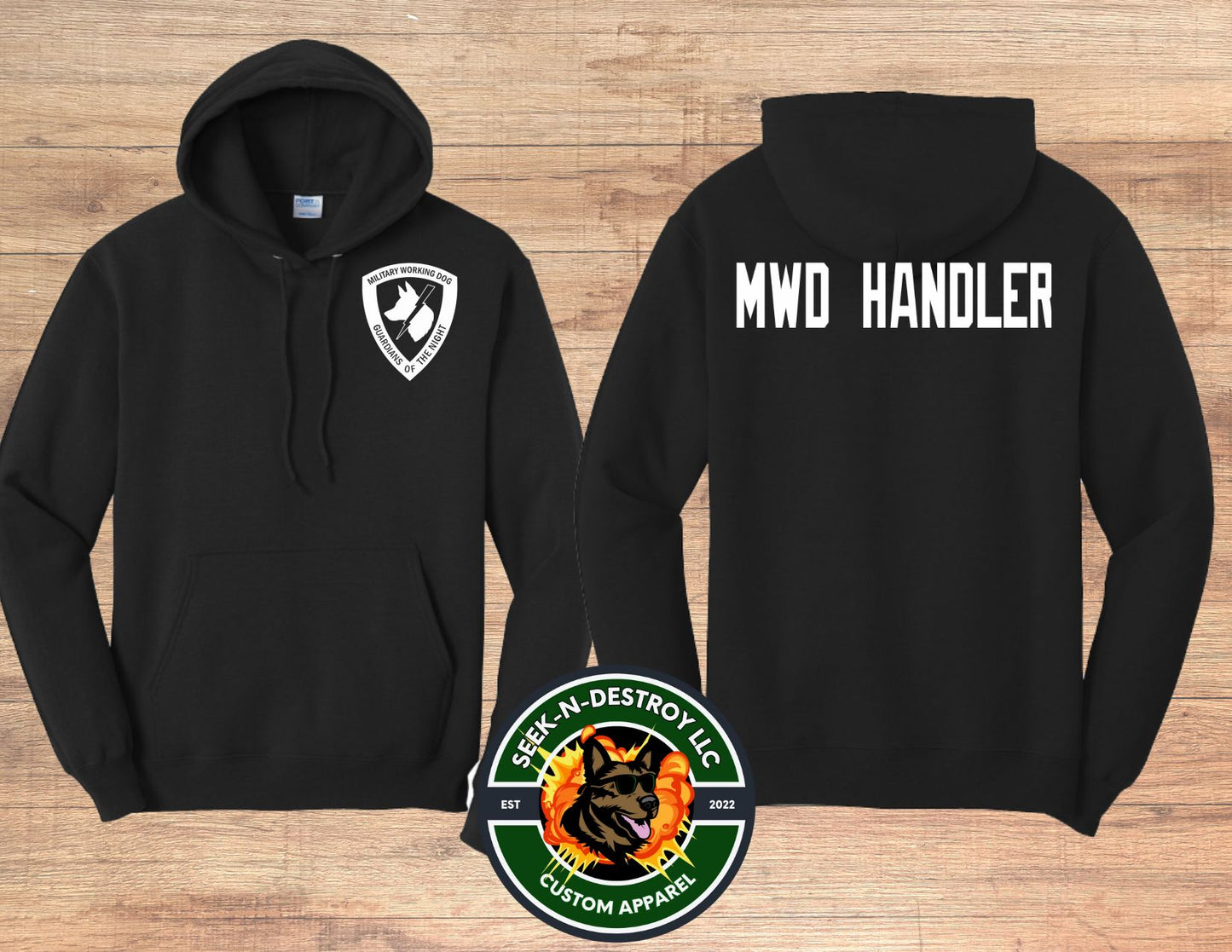 Guardians of the night 50/50 Hoodie-MWD Handler