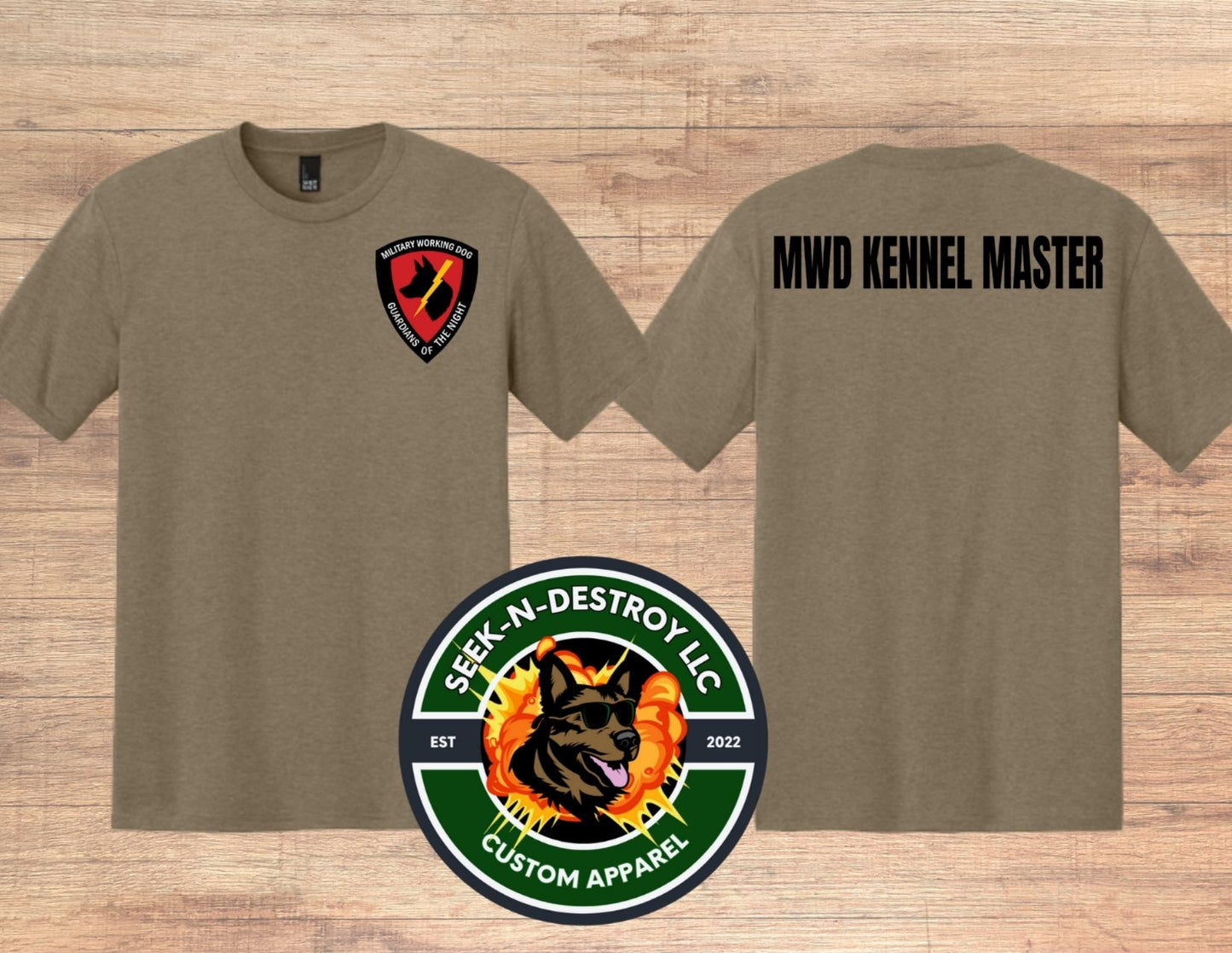 Guardians of the Night – MWD Kennel Master Shirt