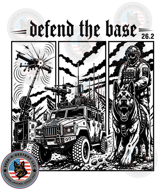 332 ESFS Defend the Base Sticker