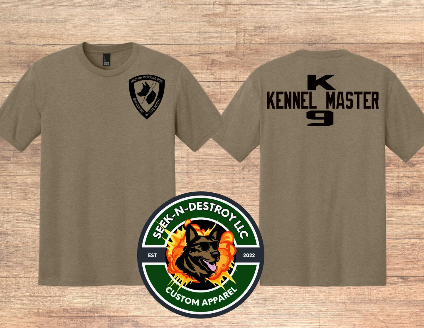 Guardians of the Night-K9 Kennel Master Shirt